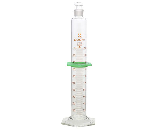 SIBATA SCIENTIFIC TECHNOLOGY LTD 026580-2001 A Graduated Cylinder with Plug Custom A 200mL